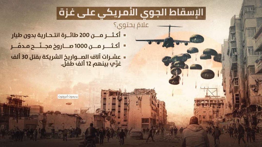 بمناسبة الإنزال الجوي الأمريكي للمساعدات على قطاع غزة! 1 WhatsApp Bild 2024 03 04 kl. 06.36.12 293b7604